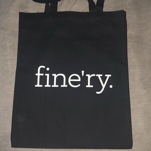 Fine’ry canvas TOTE